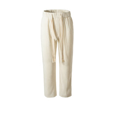 Men's Vintage Pants Pleated Textured Pants Straight Men's and Women's Casual Pants MIJKO