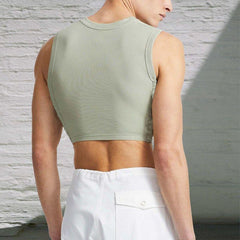 Rave Outfits Mens Vest Sleeveless Base Clothing