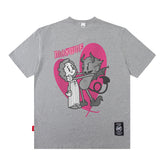 T-shirt homme américain Street T-shirt à manches courtes Homme ample