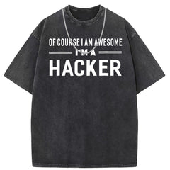 Men T Shirts Washed and old printed short-sleeved T-shirt loose and casual