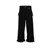 Color straight casual trousers MIJKO