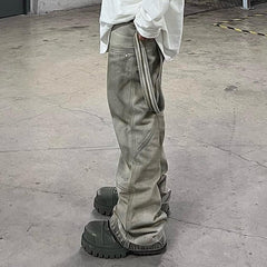 Men's Vintage Pants Distress Unisex Pants MIJKO