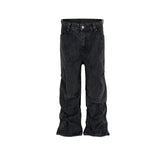 Men's Vintage Pants Jeans Men's and Women's Wide Leg Multi-Size Trousers Tide MIJKO