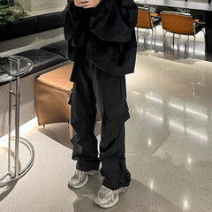 Men's Vintage Pants overalls men's and women's waist casual trousers MIJKO