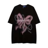 Men T Shirt Short Sleeve T-shirt Men and Women Street Loose Couple