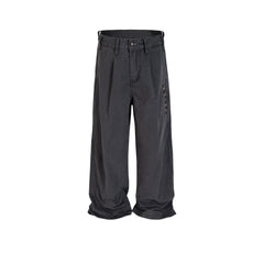 Men's Vintage Pants Design Trousers Men's and Women's Straight Embellished Casual Pants MIJKO