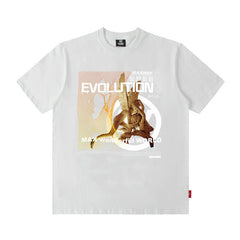 T-shirt Homme Vêtements Homme Ins Ample Hip Hop Manches Courtes T-shirt Tendance Homme