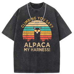 Mens T Shirts Cotton Printed Short Sleeve T-Shirts Washed and Old