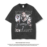 Nba T Shirt Nba Star Kevin Durant Short Sleeve T-shirt Fashion Brand Top