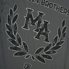 Men Long Sleeve T Shirt Stitching Fake Two-Piece Loose Top