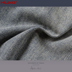 Mens Vintage Pants Washed Old Slim-Fit Jeans MIJKO