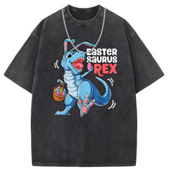 Men T Shirts Washed Old Printed Short Sleeve T-Shirts Women's Loose