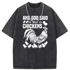 Men T Shirts Short Sleeve T-Shirts Women Washed Old American