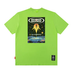 T-shirt Homme Manches Courtes Style Rétro Unisexe Ins