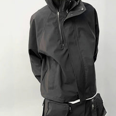 Men's Jacket Double Zip Unisex Jacket MIJKO