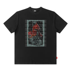 T-shirt imprimé homme à manches courtes T-shirt imprimé ample homme et femme