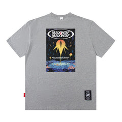 Men T Shirt Printed Short Sleeve T-shirt for Men and Women Hip-Hop Fashionable Brand