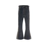 Mens Vintage Pants Wide-Foot Trousers RICK Flared Jeans MIJKO