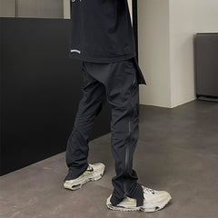 Mens Vintage Pants Autumn and Winter VIBE Wind Casual Pants Undermycar Pocket Functional Pants MIJKO