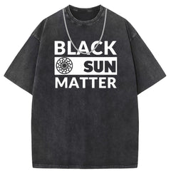 Men T Shirts Short Sleeve T-Shirt Washed Old Punk