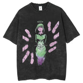 Men T Shirts Chainsaw Man Machima Print Short Sleeve T-Shirt Summer