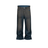 Men's Vintage Pants Men's Women's Old Design Jeans Straight Pants MIJKO