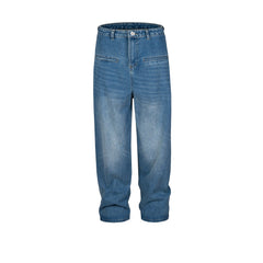 Men's Vintage Pants Washing Water Old Men's and Women's Jeans MIJKO