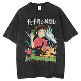 Mens T Shirts vintage T-Shirt Spirited Away