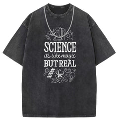 Men T Shirts Short-sleeved T-shirt women washed and old