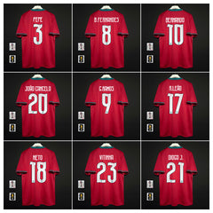 2627 United States, Canada and Mexico World Cup Player Edition Portugal Home Jersey No. 7 Ronaldo National Team Short Sleeve Football Jersey Print