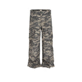 Men's Vintage Pants Men's Women's Baggy Overalls Straight Casual Pants MIJKO