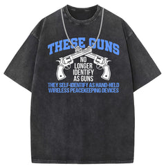 Mens T Shirts Washed Old Punk Short Sleeve T-Shirts