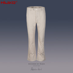 Mens Vintage Pants Slim Fit Casual Pants Simple Unisex Pants MIJKO