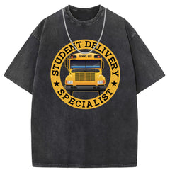 Men T Shirts Short-sleeved T-shirt women washed and old