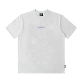 T-shirt homme à manches courtes, impression tendance hip-hop, vêtement ample pour homme