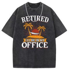 Mens T Shirts Short Sleeve T-Shirts Washed Old Punk