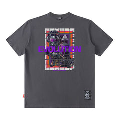 T-shirt Homme Imprimé Personnalisé Manches Courtes T-shirt Homme et Femme Ample Ins