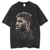 Mens T Shirts Washing T-Shirts Loose T-Shirts