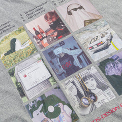 T-shirt homme à manches longues Motif amusant Hip-hop Mode ample