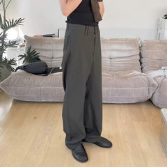 Men's Vintage Pants straight-leg trousers men's and women's cotton casual trousers MIJKO