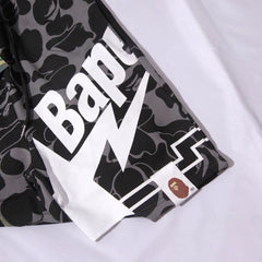 Japanese trendy brand camouflage ape head shark mouth starry sky spotted shorts men and women the same casual five-point pants beach