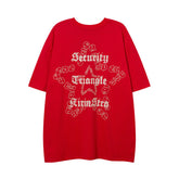 Men T Shirt Couple Half Sleeve T-shirt Hip Hop Casual Short Sleeve T-shirt for Men and Women