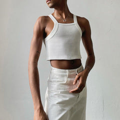 Rave Outfits Mens Vest Green Knit