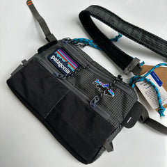 Mens Casual Bags Plaid Splicing Crossbody Outdoor Waterproof Shoulder Crossbody Bag