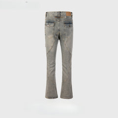 Men Vintage Pants trousers trendy men's and women's micro-pull jeans MIJKO