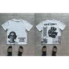 Street Unisex T-shirt Loose Casual Gothic