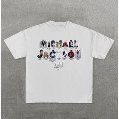 Street Unisex T-shirt Loose Casual Gothic