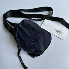 Mens Casual Bags Summer Embroidery Shoulder Crossbody Phone Bag