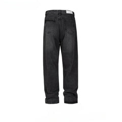 Men's Vintage Pants Washing Water Old Men's and Women's Jeans MIJKO