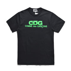 T-shirt CDG Be Kind Manches Courtes Rouge Rose Édition Limitée